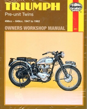 TRIUMPH T120 BONNEVILLE (58-62) BUDOWA I NAPRAWA