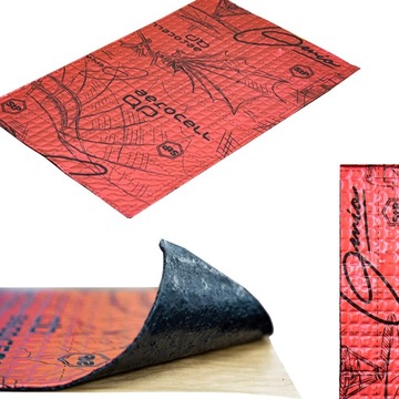 фото thumb №10, Килимок шумопоглинаюча aerocell 50x32cm 4mm butylowa granulkami izolująca шум