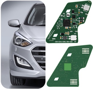 фото thumb №2, Блок управления плата модуль led drl hyundai i30 ii 11-17 правый