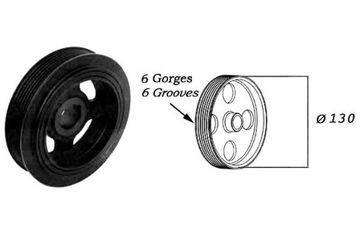фото thumb №1, Sasic колесо пасове вала колінчастого toyota auris/aven