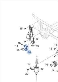 фото thumb №4, Кронштейн кронштейн scania ngs r s 2558515 правий b-b