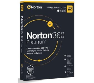 *Norton360 PLATINUM100 ГБ PL 1U 20Dvc 1 год 21427517