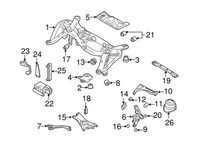 фото thumb №3, Volvo xc90 xc 90 awd втулка резиновая накладка сайлентблок заднего моста рамы винт
