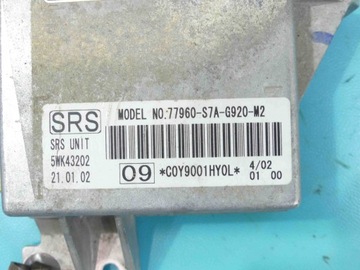 фото thumb №9, Подушки 2x подушка безопасности натяжители honda stream i 02r eu