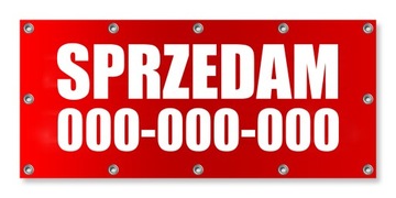 BANER - BANNER WZMOCNIONY - 300x100 cm - 3x1 m