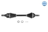 фото thumb №2, Приводной вал приводная перед l 598mm pasuje do: ds ds 3, ds 4, citroen c3 iii, c4