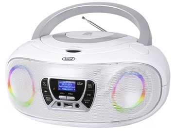 БУМБОКС DAB РАДИО CD MP3-ПЛЕЕР USB-будильник с ЖК-дисплеем