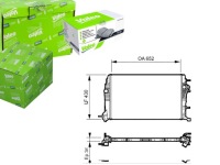 фото thumb №1, Valeo 735181 радиатор, система охлаждение двигателя
