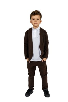 Коричневая куртка All For Kids 128/134