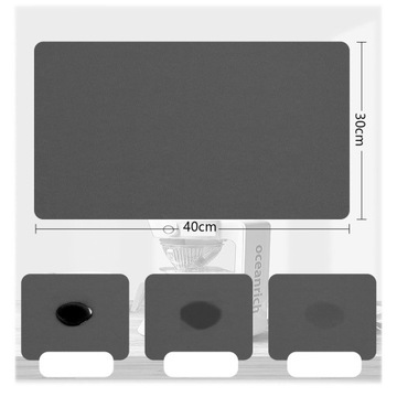 КОВРИК для кофемашины SILICONE PAD Серый 30х40 см АБСОРБЕНТ