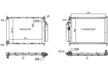фото thumb №9, Nissens 68747 модуль охолоджуючий