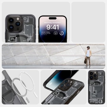 Etui Spigen do iPhone 14 Pro, cover do MagSafe, case pokrowiec futerał