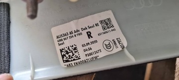 фото thumb №11, Sq8 q8 защита стойка стёкла правая sline чёрная потолок 4m8867234b