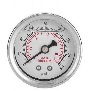 МАНОМЕТР ДАВЛЕНИЯ ТОПЛИВА 0–160 PSI
