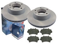 фото thumb №1, Тормозные диски тормозные колодки bosch перед nissan interstar 305mm