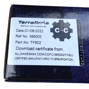 Amortyzator skrętu do Land Rover Defender Terrafirma TF832 RTC4472