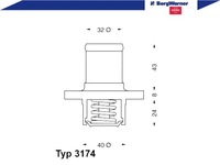 фото thumb №15, Термостат 89c w корпус opel frontera b renault