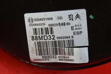 фото thumb №8, Усилитель насос тормозная eu 9682984880 citroen c3 2 ii 1.6 hdi 92 km 09-13