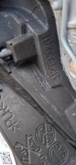 фото thumb №12, Vw golf 8 viii 2019- воздуховод кожа 3125999 5h0959542g