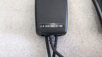 фото thumb №10, M новый оригинальный kpl ремней безопасности mercedes c-klasa w205 красный