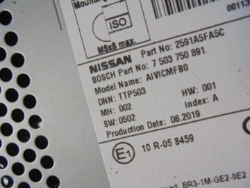 фото thumb №7, Радіо екран nissan micra k14 19 рік
