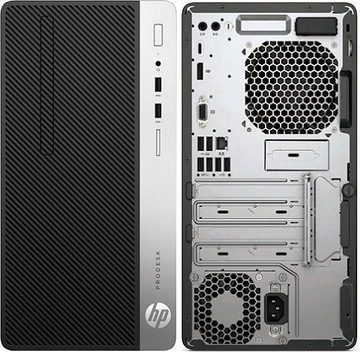 Дешевый настольный компьютер HP 400 G4 MT 6-го поколения, 8 ГБ, 256 ГБ SSD W10.