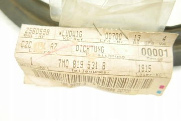 фото thumb №6, Прокладка volkswagen sharan 7m0819531b