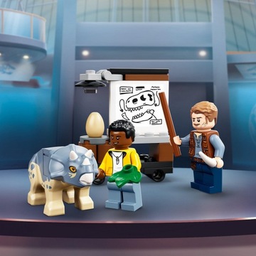 LEGO 76940 Wystawa skamieniałości tyranozaura