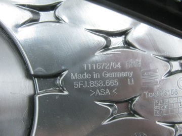 фото thumb №15, Решітка бампера передньої seat tarraco 2019- 5fj853665 ліва