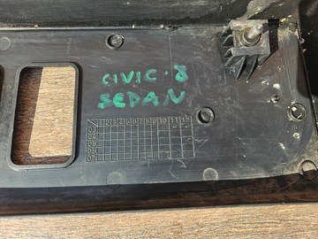 фото thumb №8, Honda civic viii 06-11r sedan кріплення номерного знака реєстраційний рамка