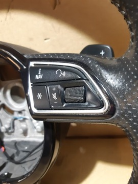 фото thumb №8, Audi a6 c7 руль s-line кожа мультифункция лепестки 8x0419091m