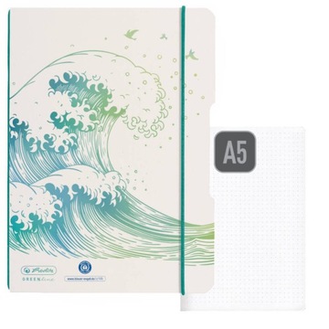 Блокнот А5 Блокнот My.Book Flex с ластиком HERLITZ