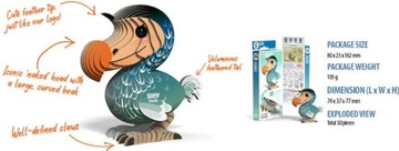 Пазл Magic Glue DODO BIRD 3D Recycling