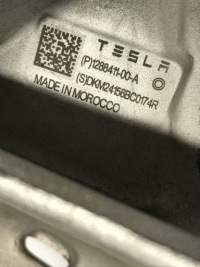 фото thumb №9, Поворотный кулак задняя задняя левая tesla model y 1288411-00-a