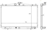 фото thumb №2, Радіатор lexus rx450h 08-15 nrf