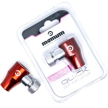 Картриджный насос MOMUM Quick Inflator CO2, красный