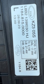 фото thumb №10, Land rover defender ii l663 2020- лампа ліва full led kpl matrix nowa eu