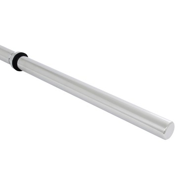 Система Beltor HRD Gryf Простой гладкий Grooved Chrome 180 см/28 мм штанга
