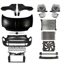 Купити Fiat 500 15- бампер pas капот крила набір частини, фото thumb