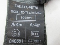 фото thumb №12, Honda civic vii 1.4 3d hb ремни безопасности перед зад левый правые