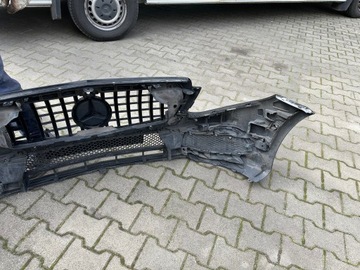 фото thumb №7, Mercedes 213 бампер переднє комплектний