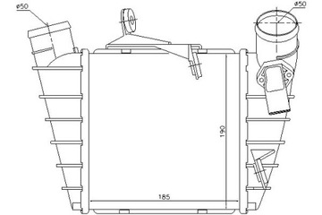 фото thumb №13, Радіаторів інтеркулер nissens 96770