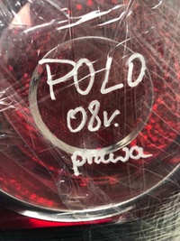 фото thumb №7, Лампа правые зад vw polo iv рестайлинг 6q6945095ab