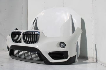 фото thumb №8, Bmw x1 f48 перед капот крылья бампер pas переднее лампы усилитель брызговик