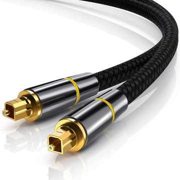 Оптический кабель TOSLINK DIGITAL Audio HQ S/PDIF, 3 м