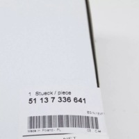 фото thumb №9, Bmw 5 f07 передня частина left fender накладка cover 7336641 51137336641 oem