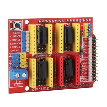 Комплект платы расширения гравировального станка CNC Shield V3 Stepstick DRV8825
