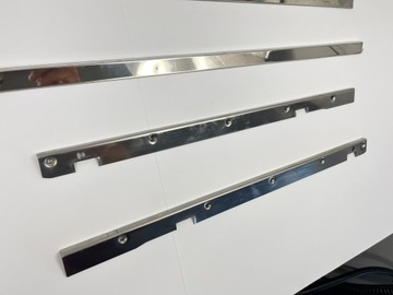 фото thumb №7, Направляющие салазки хром люк mercedes w124 sedan универсал