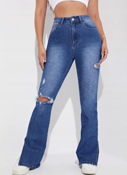 SHEIN ЖЕНСКИЕ БРЮКИ С ОТВЕРСТИЯМИ БАЗОВЫЕ