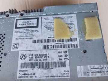 фото thumb №8, Vw phaeton ii рестайлінг радіо навігація навігація 3d0035005f 3d0035680b + код 0972